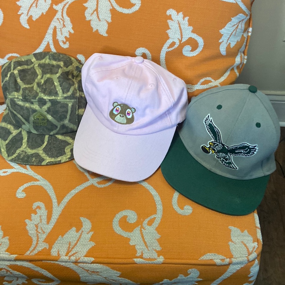 3 hats